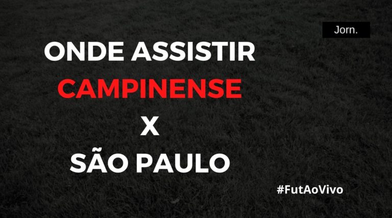 Onde assistir ao jogo entre Campinense (PB) e São Paulo ao vivo