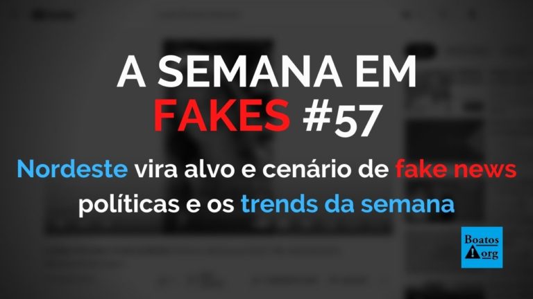 Região Nordeste vira epicentro de fake news relacionadas à política (Foto: Reprodução/Facebook)