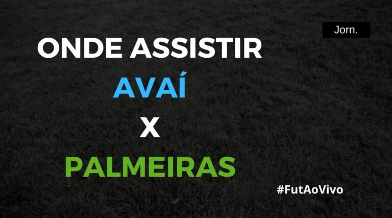 Onde assistir ao jogo entre Avaí e Palmeiras ao vivo