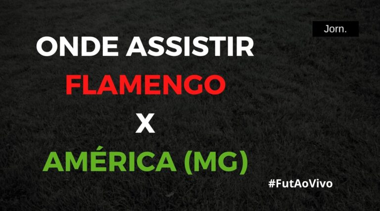 Onde assistir ao jogo entre Flamengo e América (MG) ao vivo