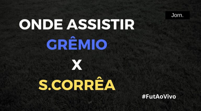 Onde assistir ao jogo entre Grêmio e Sampaio Corrêa ao vivo