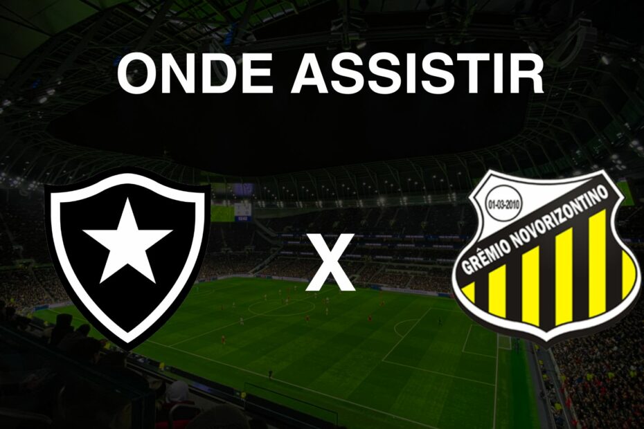 Onde assistir Botafogo x Novorizontino