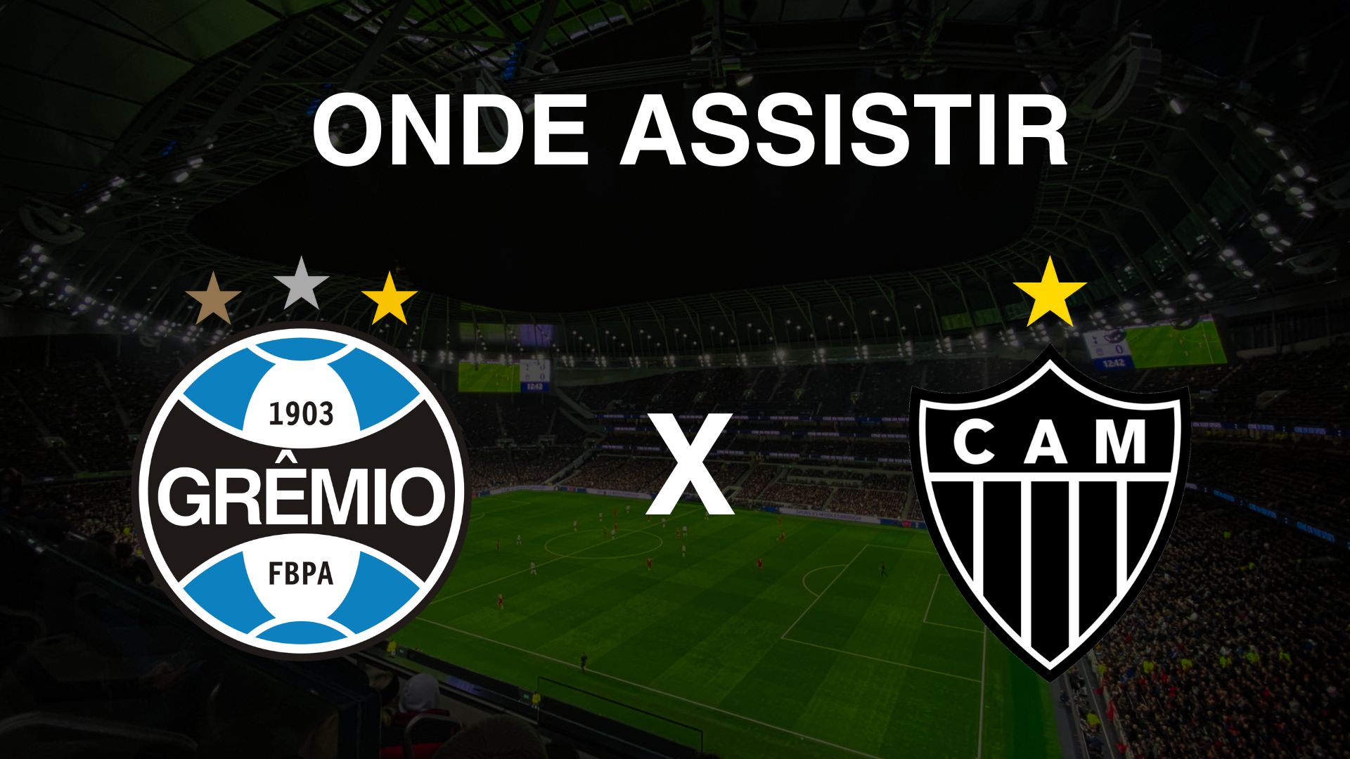 Onde assistir Grêmio x Atlético