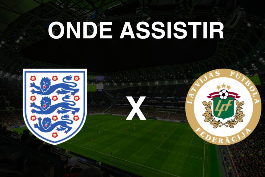Onde assistir Inglaterra x Letônia pelas Eliminatórias Europeias 2025