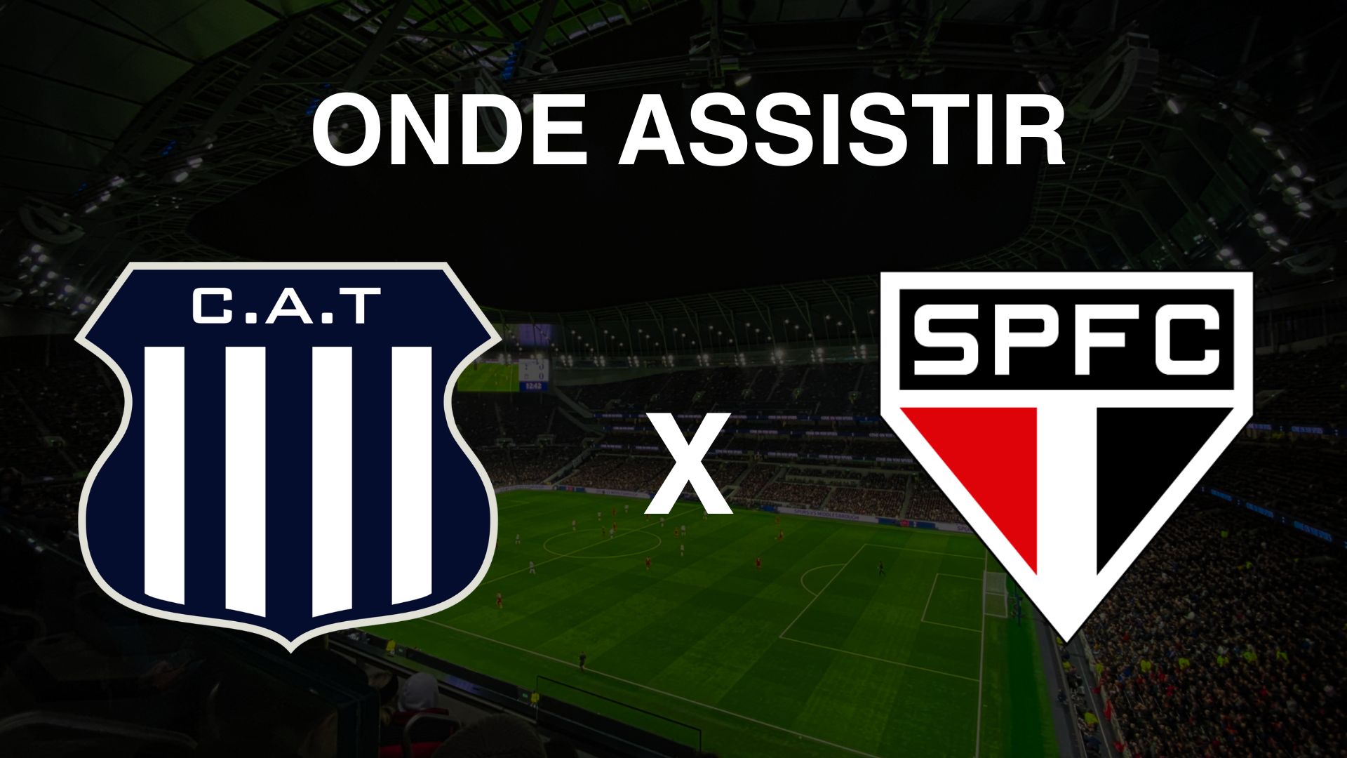 Onde assistir Talleres x São Paulo