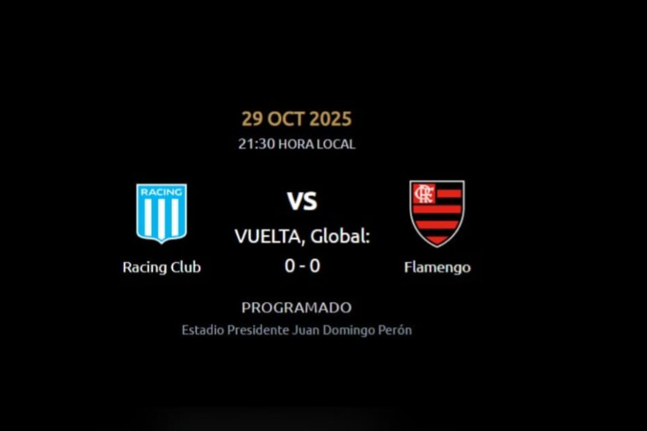 Onde Assistir Flamengo x Racing pela Copa Libertadores 2025