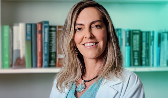 Tatiana Coelho de Sampaio é chefe do Laboratório de Biologia da Matriz Extracelular, do Instituto de Ciências Biomédicas. Foto FAPERJ